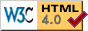 W3C HTML 4.0 Validated